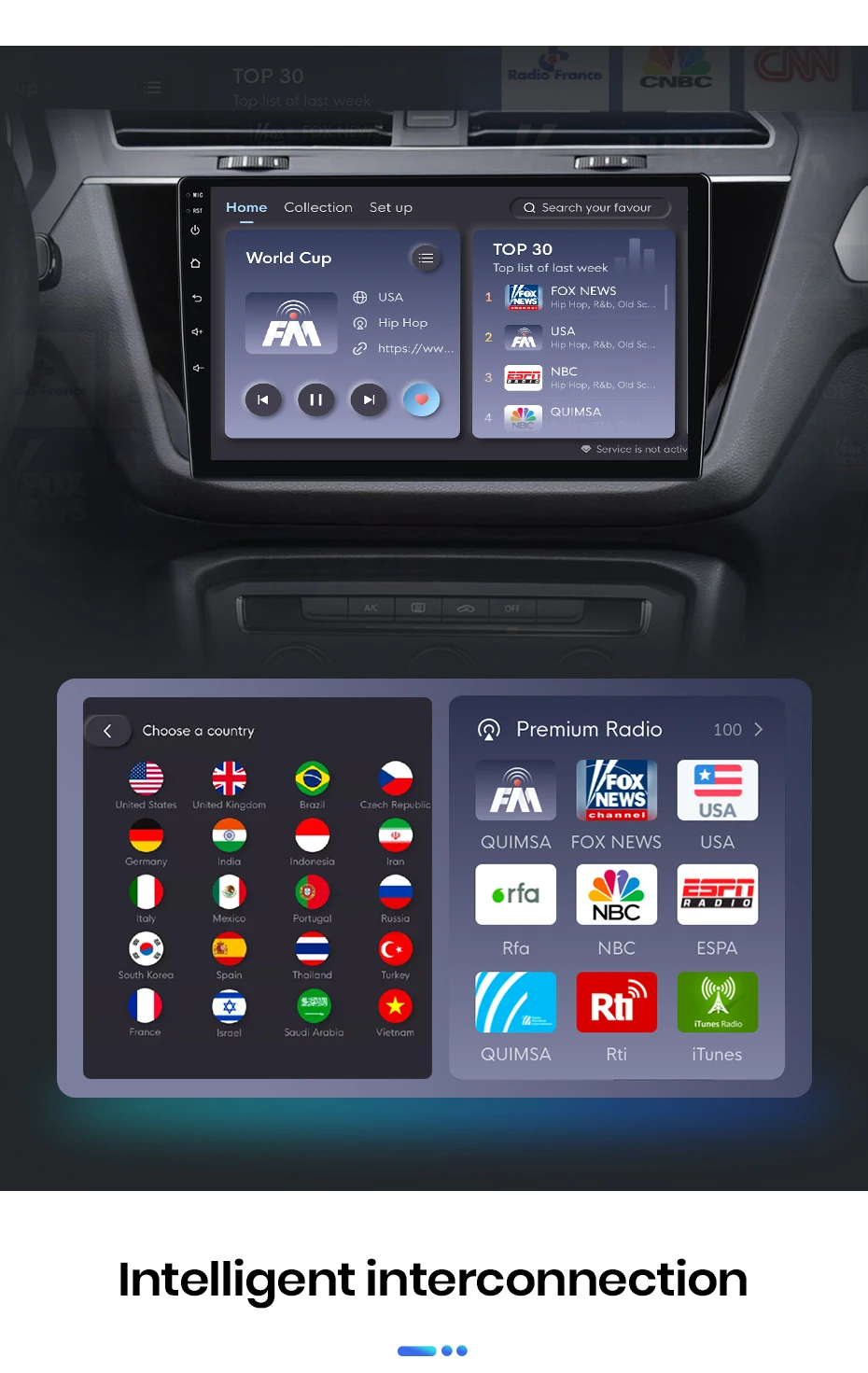 Junsun Autoradio für VW Volkswagen Tiguan 2016 2017 2018 2019 2020 CarPlay Android Auto FM RDS DSP BT GPS Navi SWC HD IPS Touchscreen Plug & Play Multimedia-Player Freisprecheinrichtung Original-Autostil-Haupteinheit – Detail 11