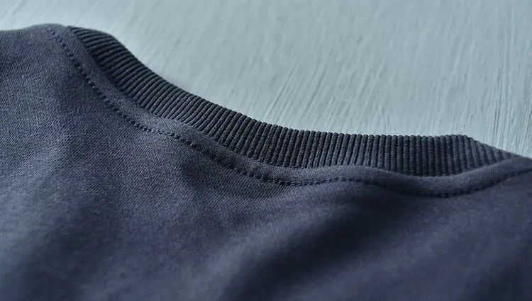 2026 Autumn New Basic Knitted Pullover Sweatshirts Men's Plus Size Soild Color High Quality Fashion Washed Casual Sportswear