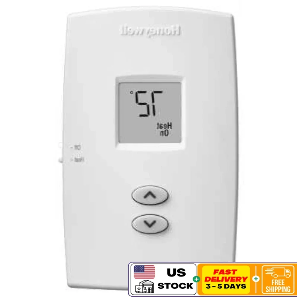 

Вертикальный непрограммируемый термостат TH1100DV1000, контроль температуры, кнопочный дисплей, домашняя система HVAC, терморегулятор