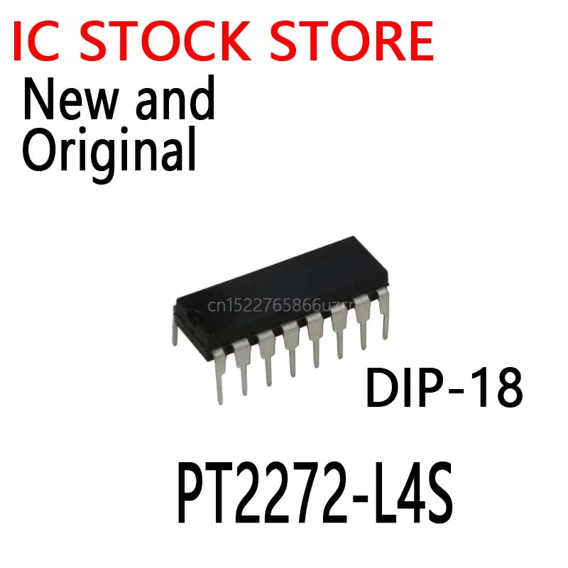 10PCS New and Original DIP-18 PT2272 SC2272-L4 SC2272 IC PT2272-L4S