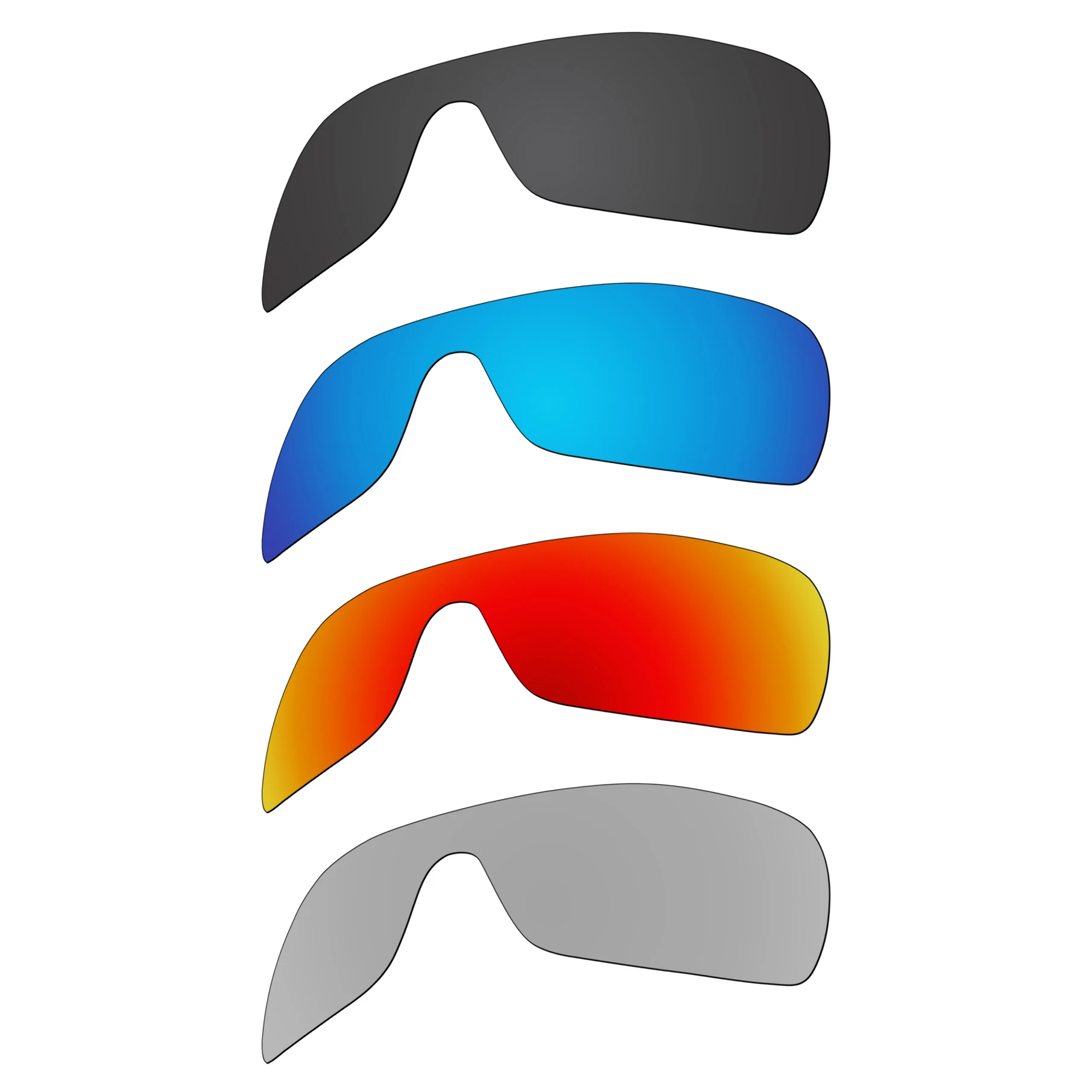 SNARK Polarized Replacement Lenses for Oakley Offshoot OO9190 Sunglasses (Lenses Only) - Multiple Choices