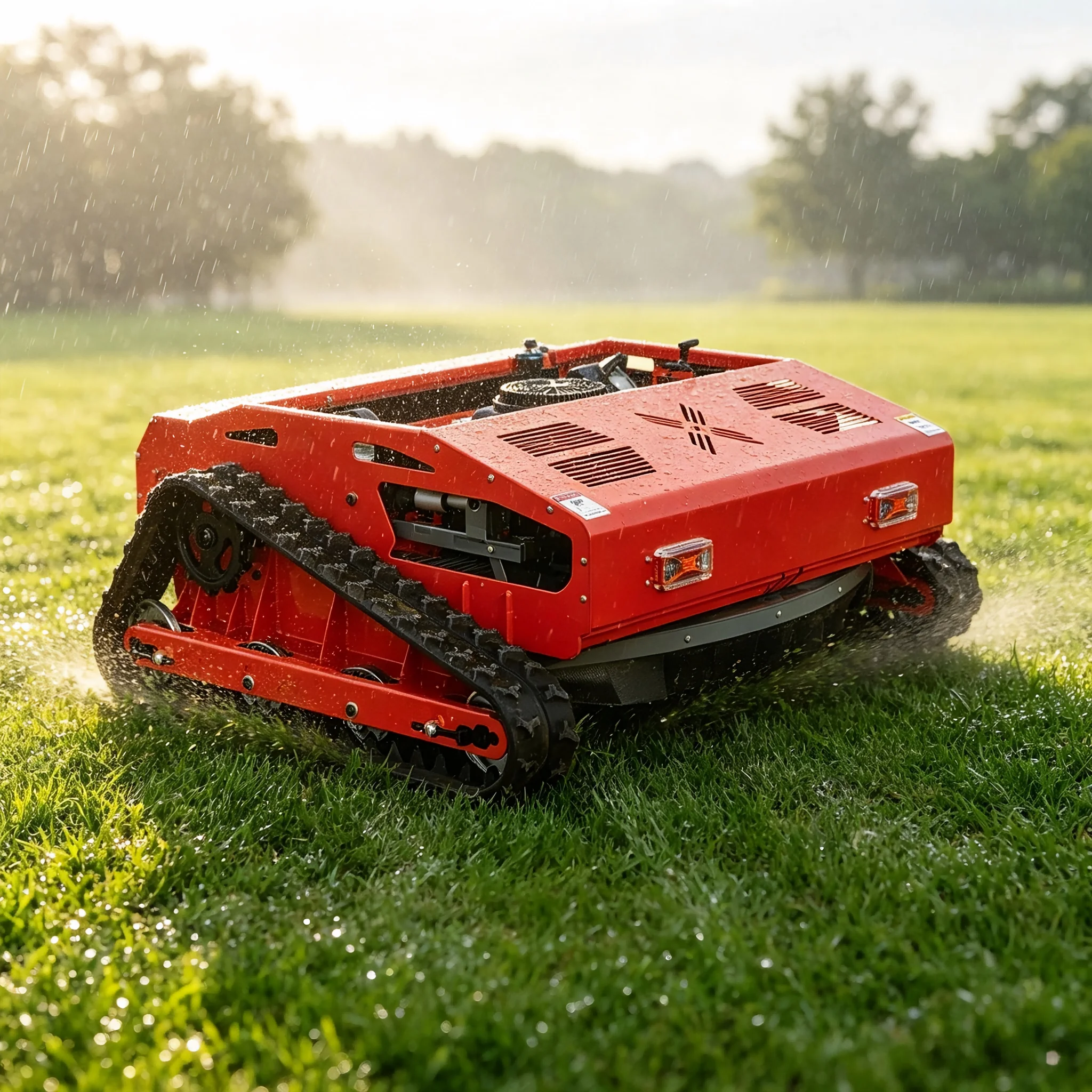 Premium quality Large capacity fuel tank silent mower low noise mower high power mower
