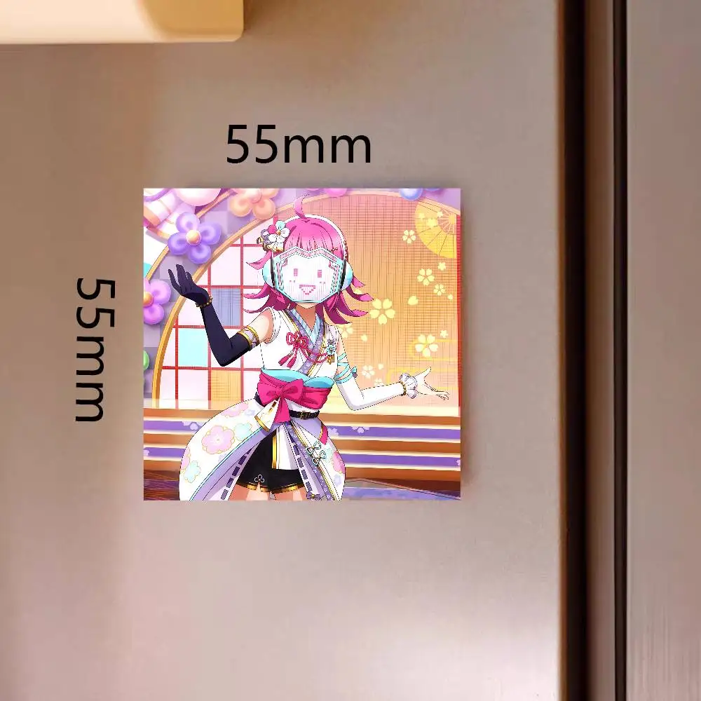 رينا تينويجي مغناطيس الثلاجة صور شخصية مغناطيس الثلاجة للمطبخ السبورة ديكور المنزل مكتب هدية #5