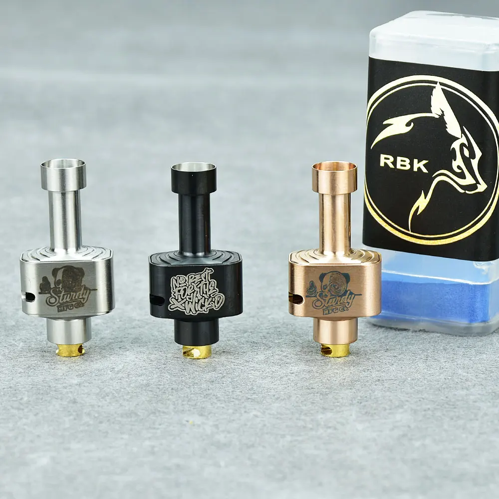 Imagem -02 - Wolfcoolvape Wick Remoto Resistente Mfg Rba Ponte Vape Rba 316ss Pinos de ar 1.2 2.5 3.5 4.5 mm para Boleto bb Boro Tanque