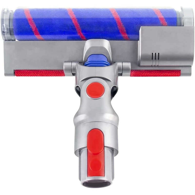 

2X Soft Roller Brush Head For Dyson V7 V8 V10 V11 V15 Cordless Stick Vacuum Cleaners Parts Hardwood Floor Attachment