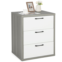 3 Drawer bedside table Night wardrobe Modern wood storage s wardrobe for living room, Bedroom, Hallway