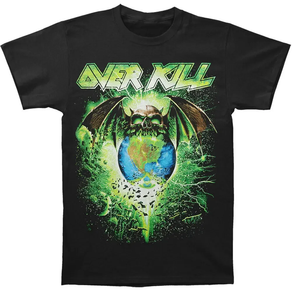 Overkill Men'S Portland T Shirt Small Black