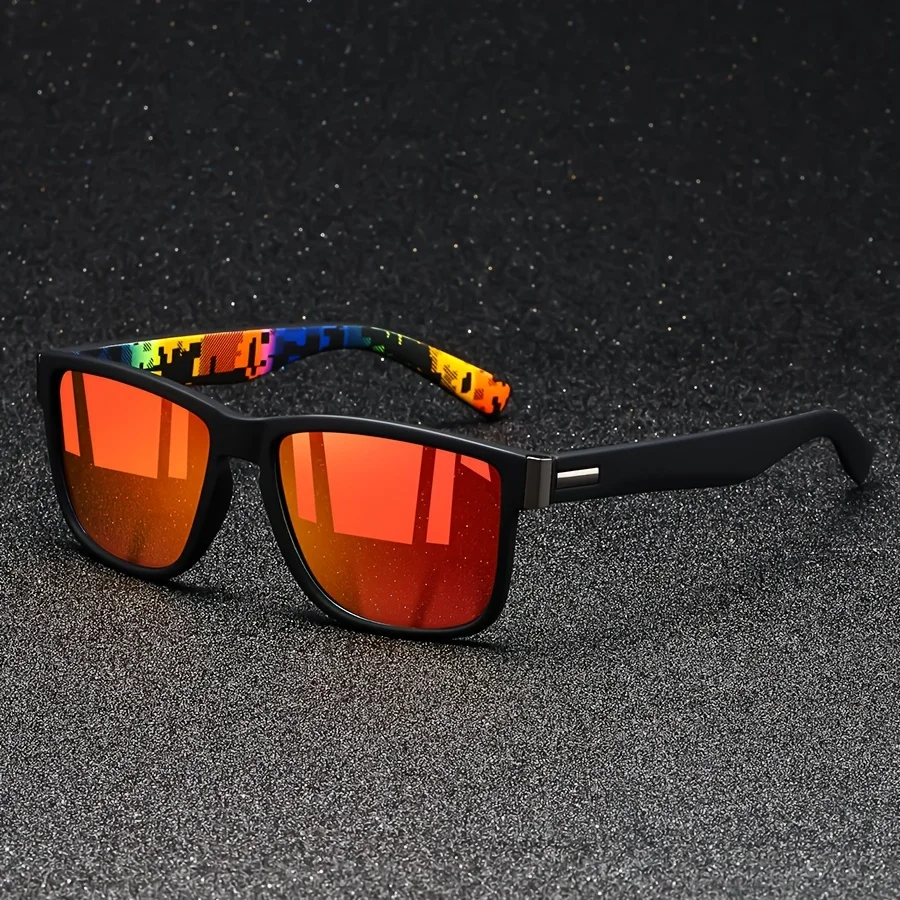 Mode Vintage Quadrat Polarisierte Sonnenbrille Männer Frauen Fahren Angeln Luxus Marke Designer Sonnenbrille Fahrer Brillen UV400