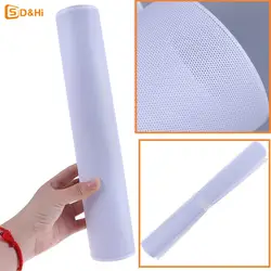 white/black Computer Mesh Case Fan Cooler PVC Dust Filter Case Dustproof Cover Chassis Dust Net Magnetic Strip 30 * 100cm