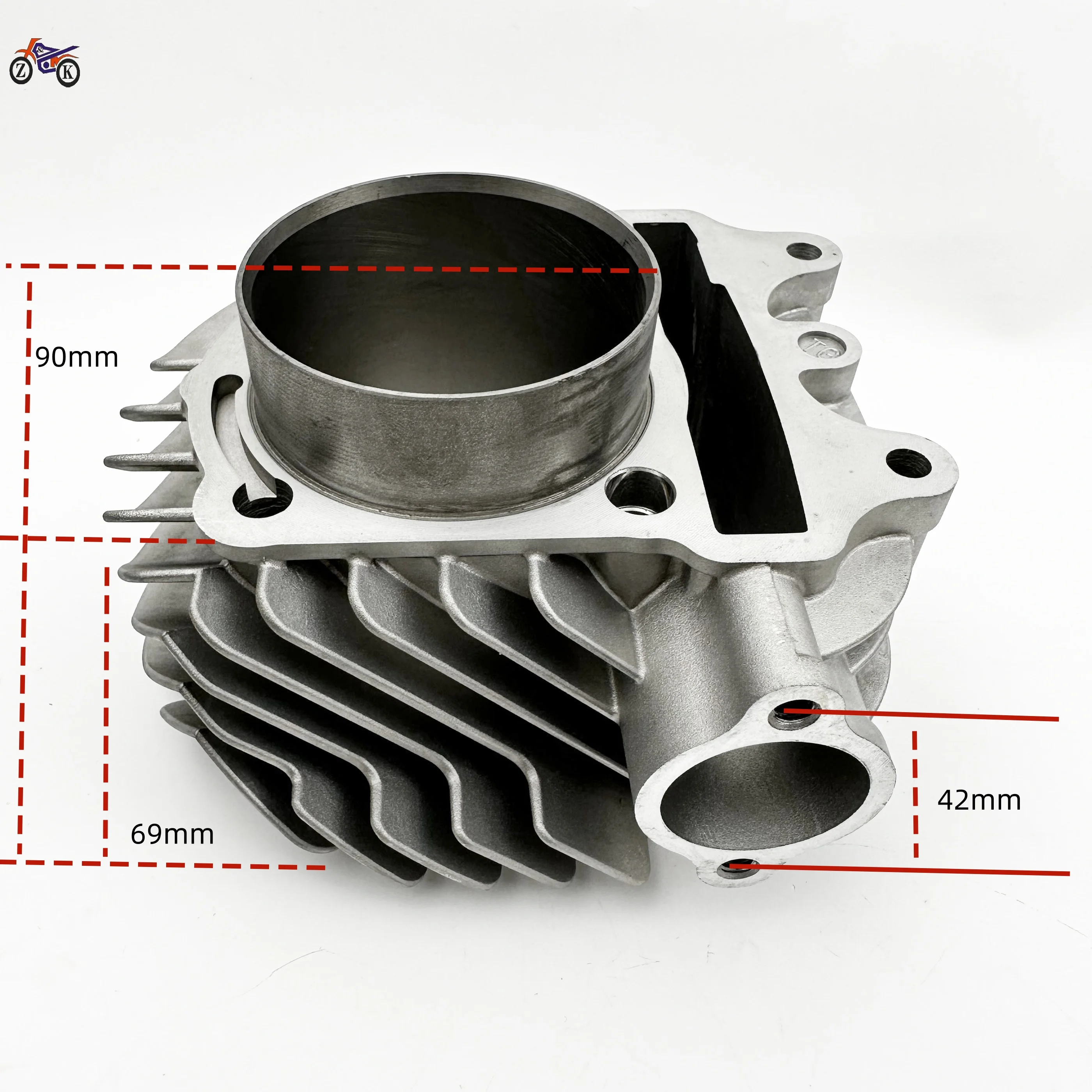 GY7 200CC CYLINDER GY6 150CC 170CC 1UPGRADE TO GY6 200CC CYLINDER KIT CYLINDER ASSY FOR 4-STROKE 157QMJ 152QMI SCOOTER KART