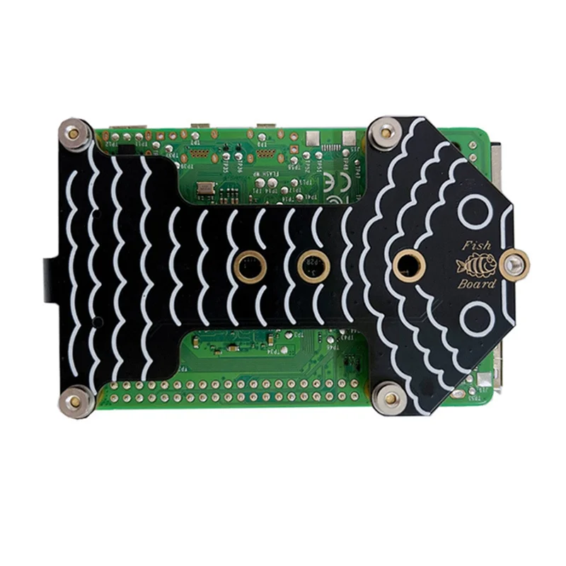 

ABRB-For Raspberry Pi 5 Adapter Board Pcie To M.2 Nvme SSD Adapter Board Compatible With Pi5 Official Case And DSI/CSI Cable