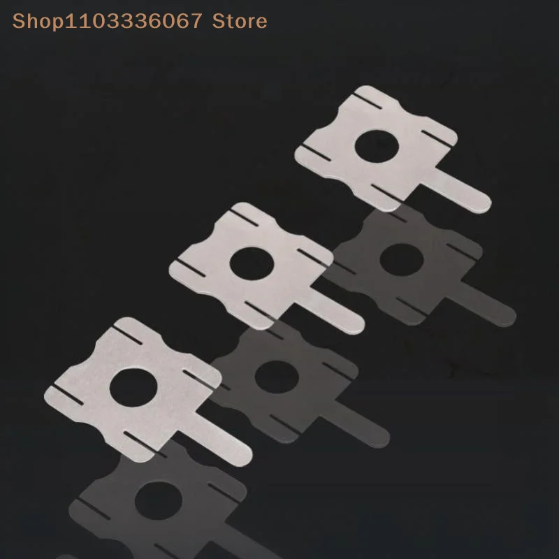 【HLS】30Pcs Spot Welding Nickel Plates 5 Sets Durable Nickel Plated Battery Sheets for  Battery Repair & Custom Modification