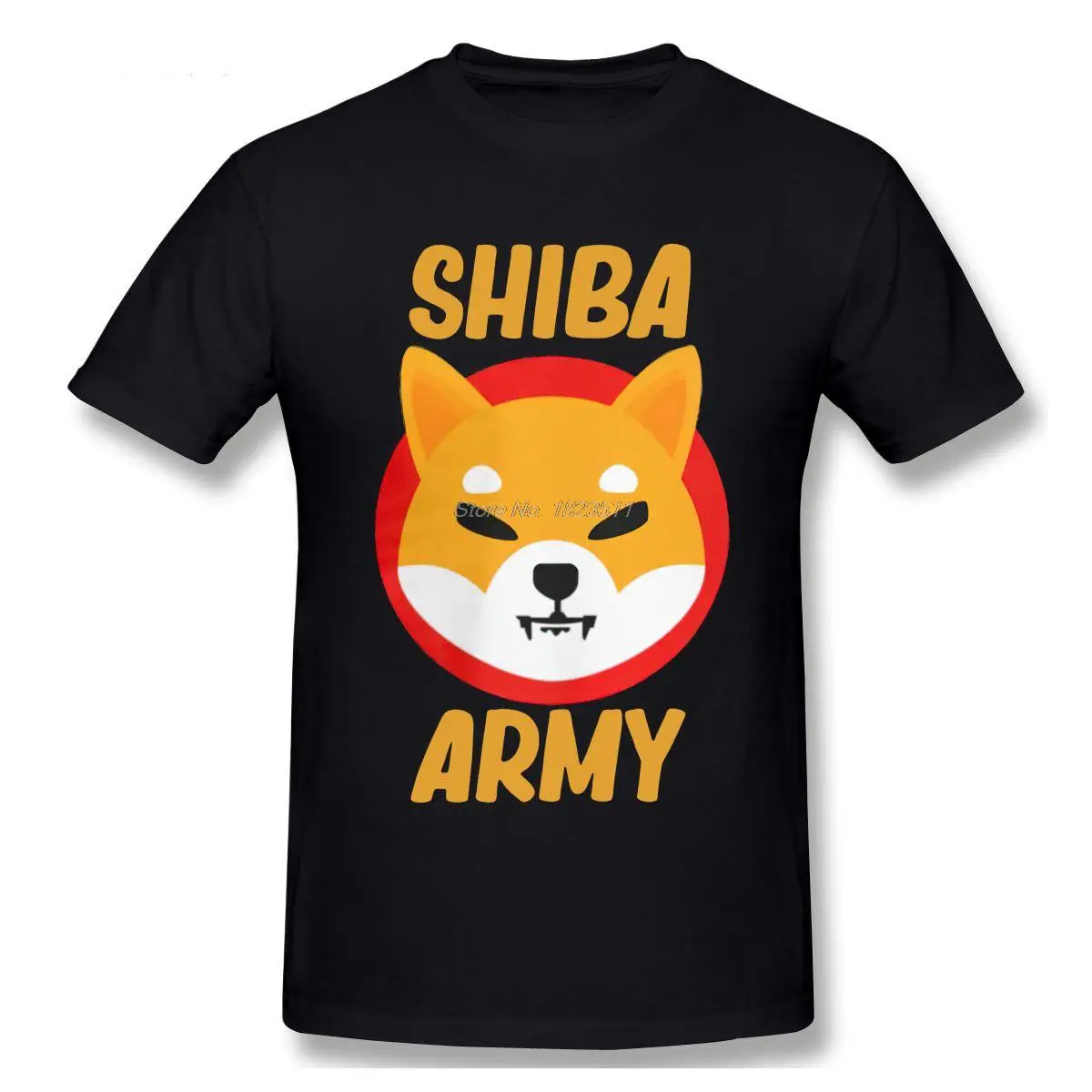 Shiba Inu Token Crypto Shib Army Hodler Coin Cryptocurrency T-Shirt Funny Tee TShirt Cotton Men's Clothing Oversized Unisex Tops