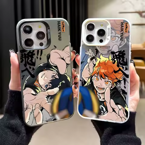 Haikyuu Shoyo Hinata Anime Hard Case for Samsung Galaxy S25 S24 S23 S22 Ultra S21 Plus FE A56 A36 A26 5G A16 A06 4G Note 20 Etui