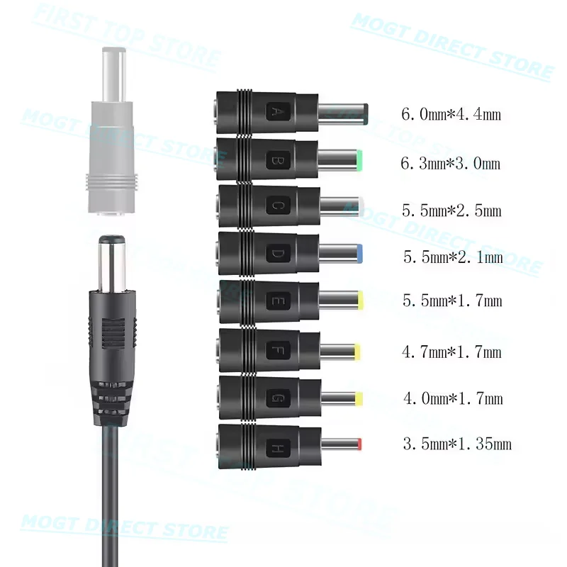 Adjustable DC 3V-12V 1A 2A 3A 5A 10A Charger Adapter AC 110V 220V to 12V Transformers With 8PCS Plug Accessories Universal