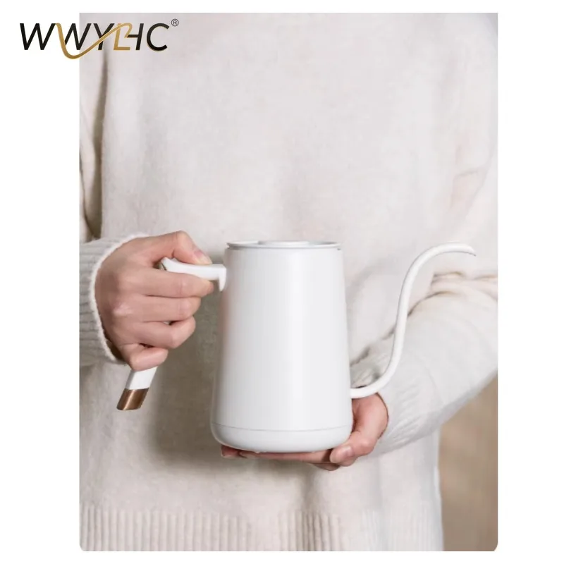 

Suitable for Coffee Temperature Control Pot, Household Small Mouth Hand Brewing Pot Stainless Steel Kettle Tea Temperature