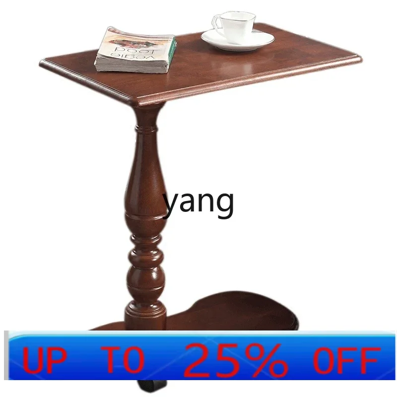 LH American mobile computer table European multi-functional lazy table mini sofa side few small desks