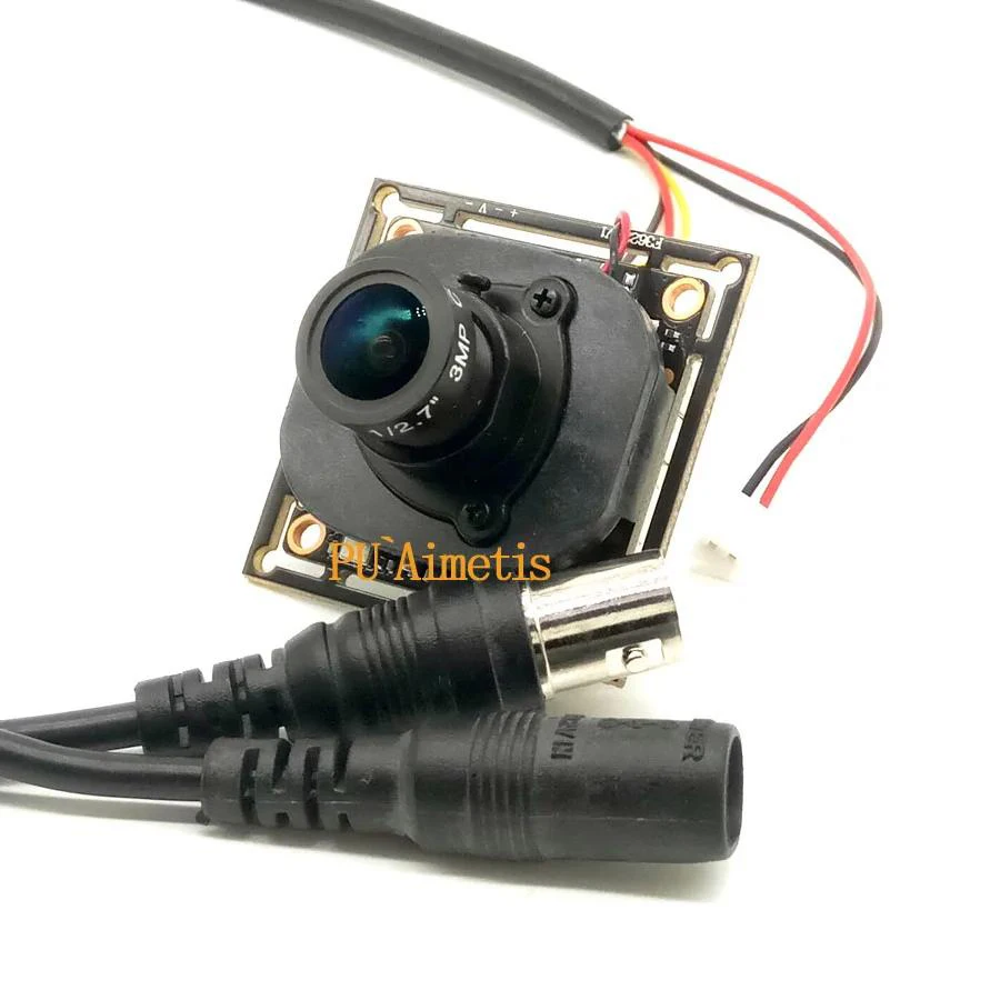 PU`Aimetis 4in1 2MP 1920*1080 AHD CCTV 1080P وحدة كاميرا للرؤية الليلية 1/2.7 2000TVL 2.8 مللي متر زاوية واسعة 120 كاميرا مراقبة