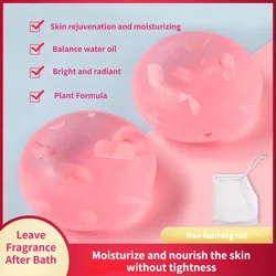 Niacinamide Cherry Blossom Fragrance Soap with Essential Oil Acne Removing Hand Cleansing Soap Oil Control Refreshing Hand Soap