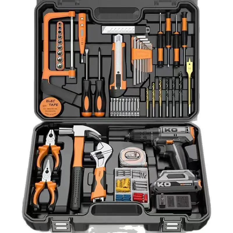 

Handheld electric drill impact drill household two lithium battery brushless electric drill, drilling tool, charging screwdriver