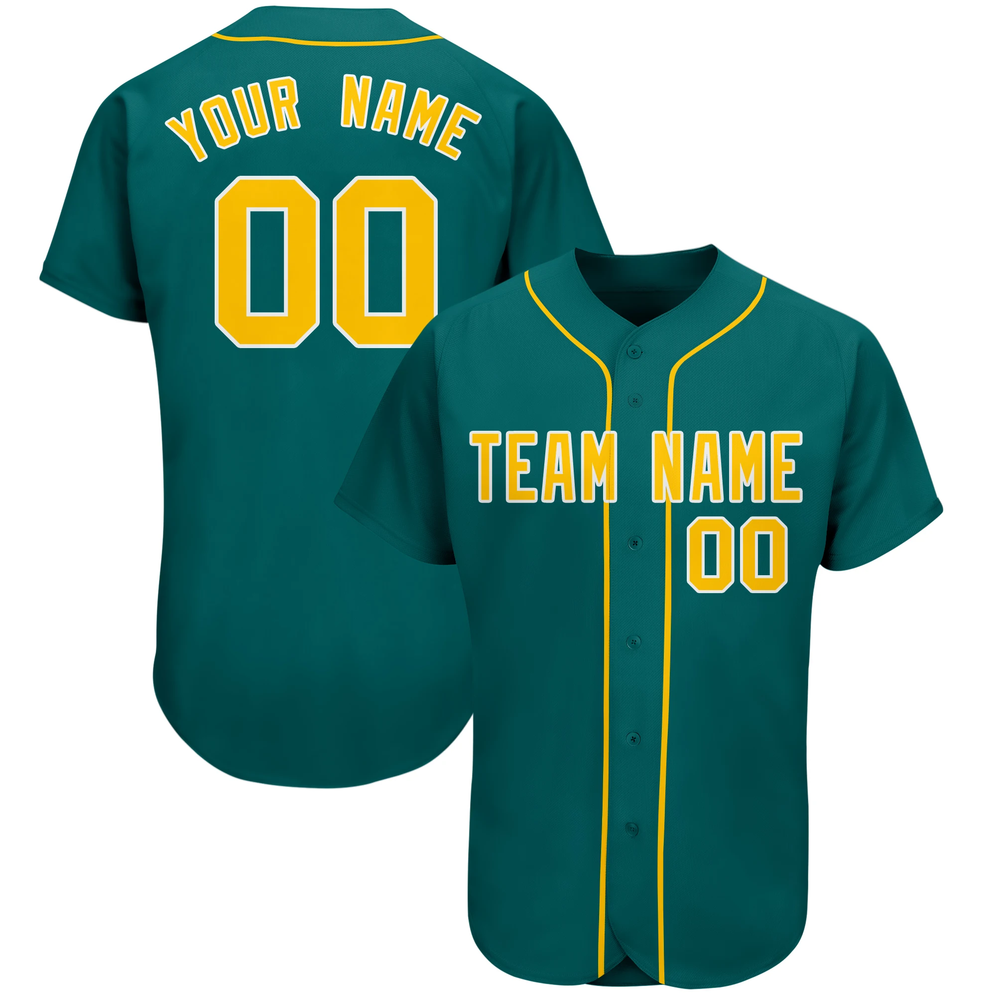 

Custom Baseball Jersey Personalized Print Team Name Number Design Your Own Sportswear Washable Durable Men/Kids Shirts