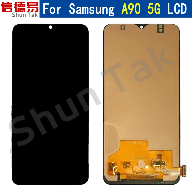 

For SAMSUNG Galaxy A90 5G LCD Touch Screen Digitizer Assembly For Samsung A90 5G A908 A908N Display