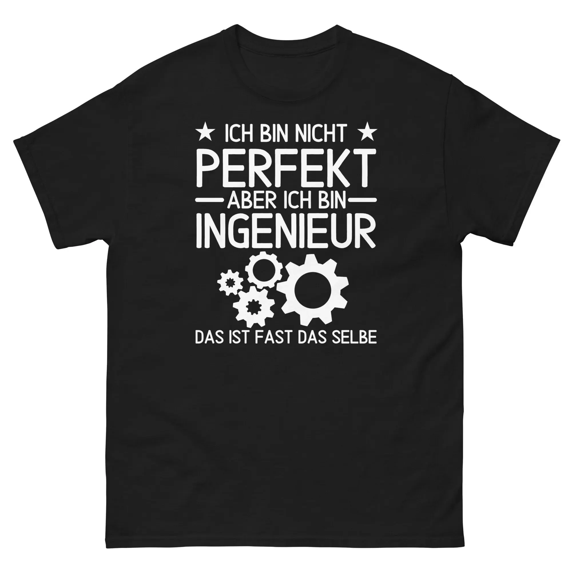 Engineer T Shirt funny professions for men with saying I am not perfect gift idea
