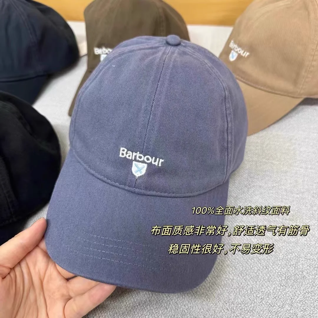 Barbour outdoor leisure sports hat baseball cap duckbill cap sun protection sun hat for men and women