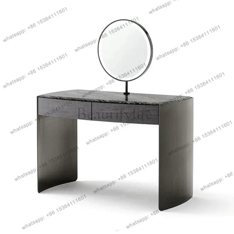 Modern Simple Dresser Bedroom Premium Villa Cabinet Hong Kong Style Italian Minimalist Makeup Table