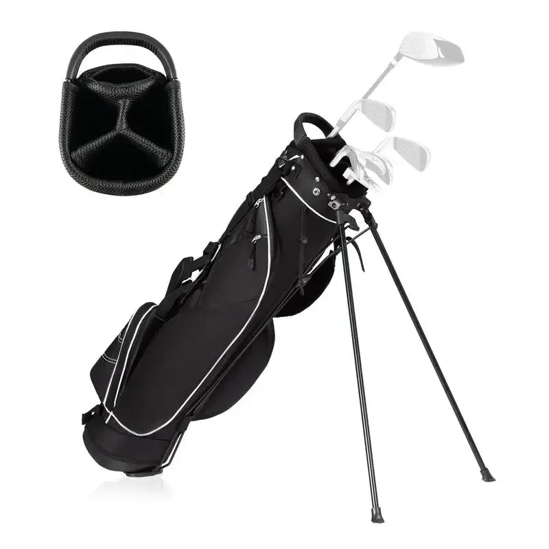 

9 Inch Golf Stand Bag Divider Carry Pockets Storage