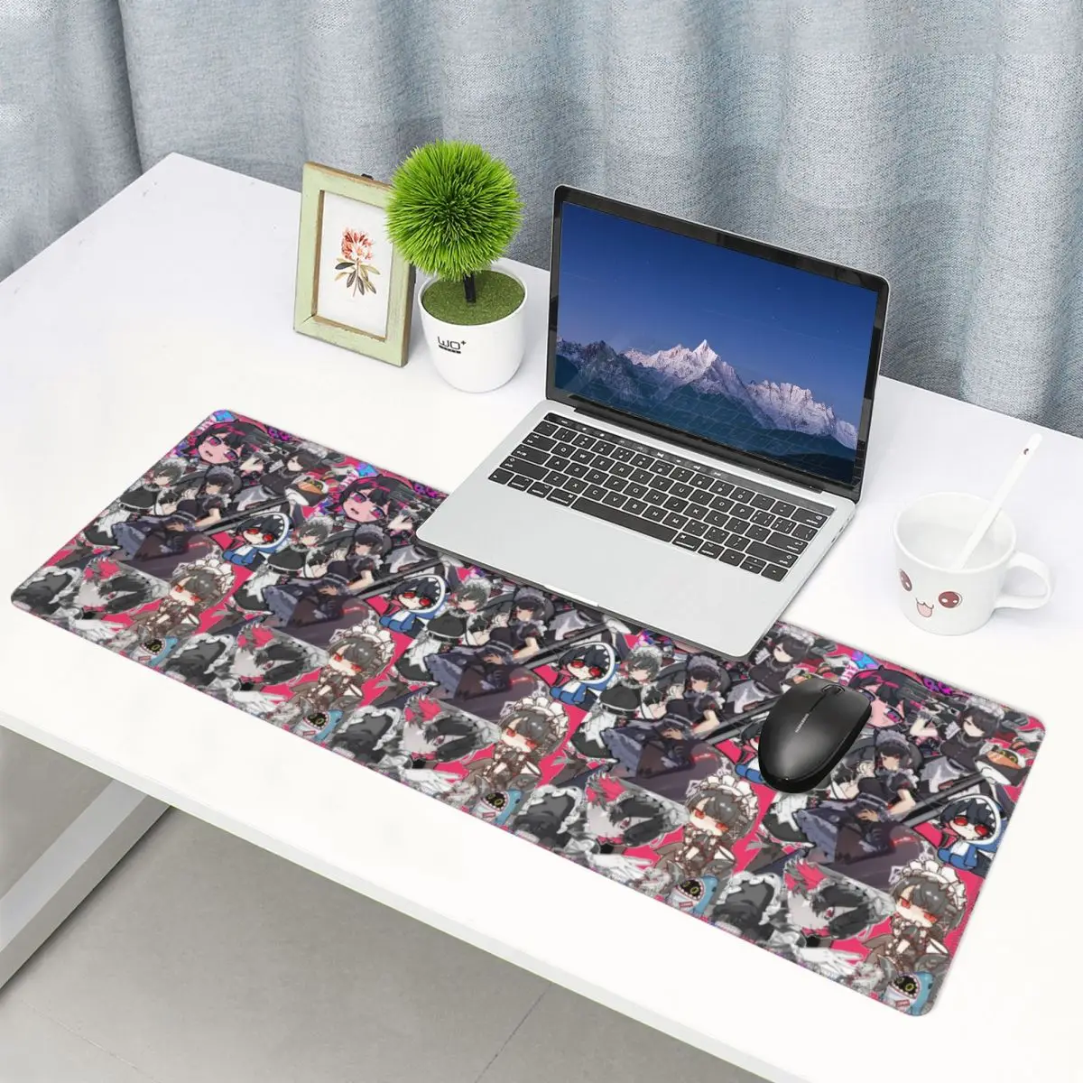 Large Mouse Pad Ellen Joe Zenless Zone Zero Gamer PC Laptop Mats Keyboard Carpet Computer Gaming Office Accessories Desk Mat