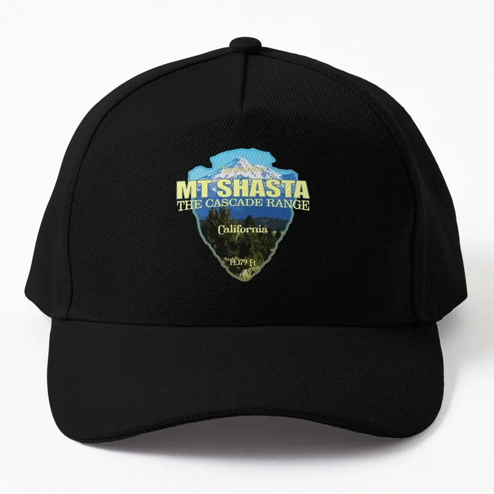 Mount Shasta (arrowhead) Baseball Cap Military Cap Man fashionable Trucker Hats Cap Men'S Women'S