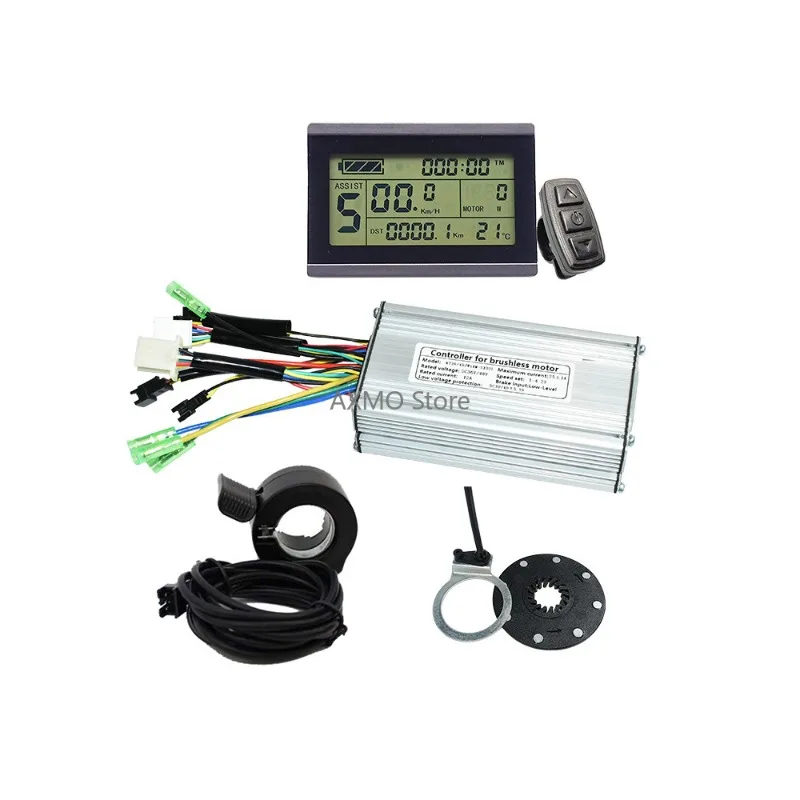 

Комплект для электрического велосипеда, 500 Вт, 750 Вт, двигатель KT LCD3, дисплей 36/48 В, 25 А, неводонепроницаемый контроллер головы, дроссельная заслонка, детали для электрического велосипеда