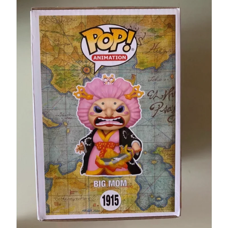Figura Funko POP Original de One Piece, Big Mom 1915, Figura de Acción, Juguetes para Niños y Niñas, Regalo Coleccionable, Modelo Decorativo