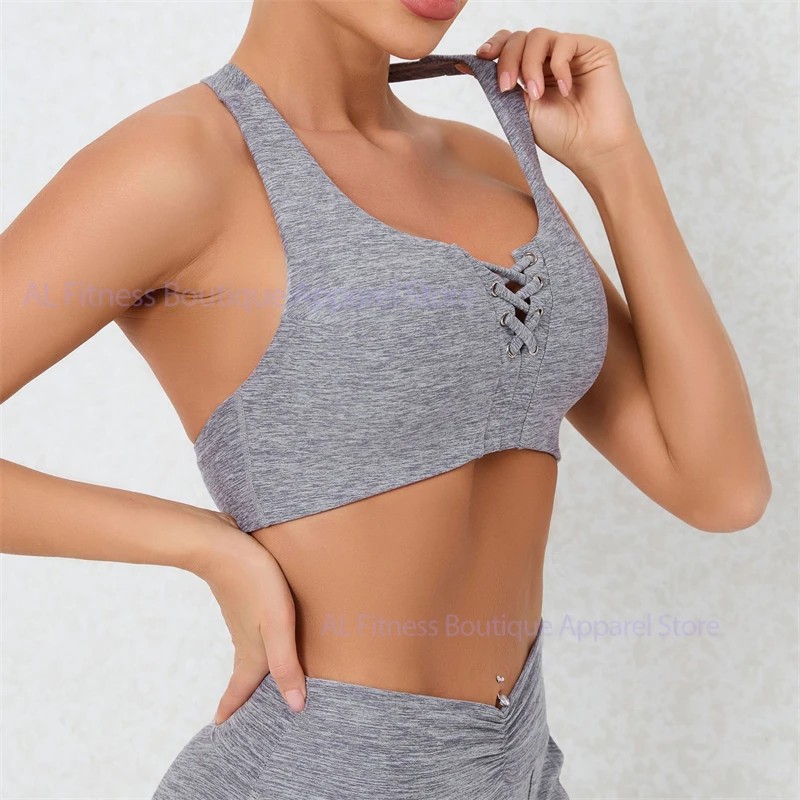 Sportswear Halter Women Bra Top Training Bodybuliding Women's Yoga Clothing Gym Workout Fitness Woman Yoga Underwear Sports Bra