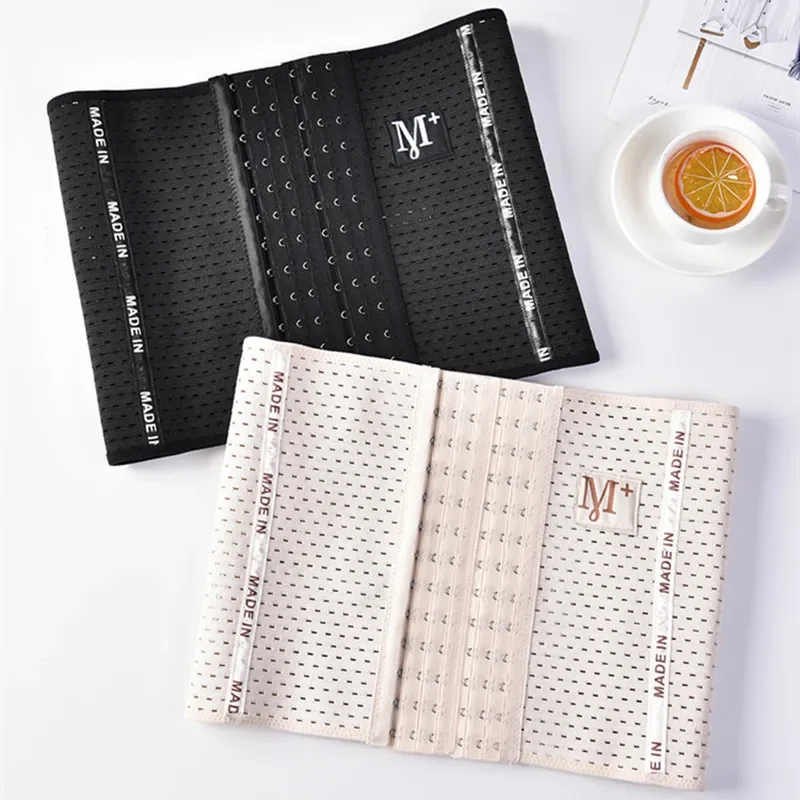 Cintura da allenamento per la vita da donna Body Shaper Controllo della pancia Fajas Post Parto Cintura dimagrante Miscele Ganci Trimmer in vita