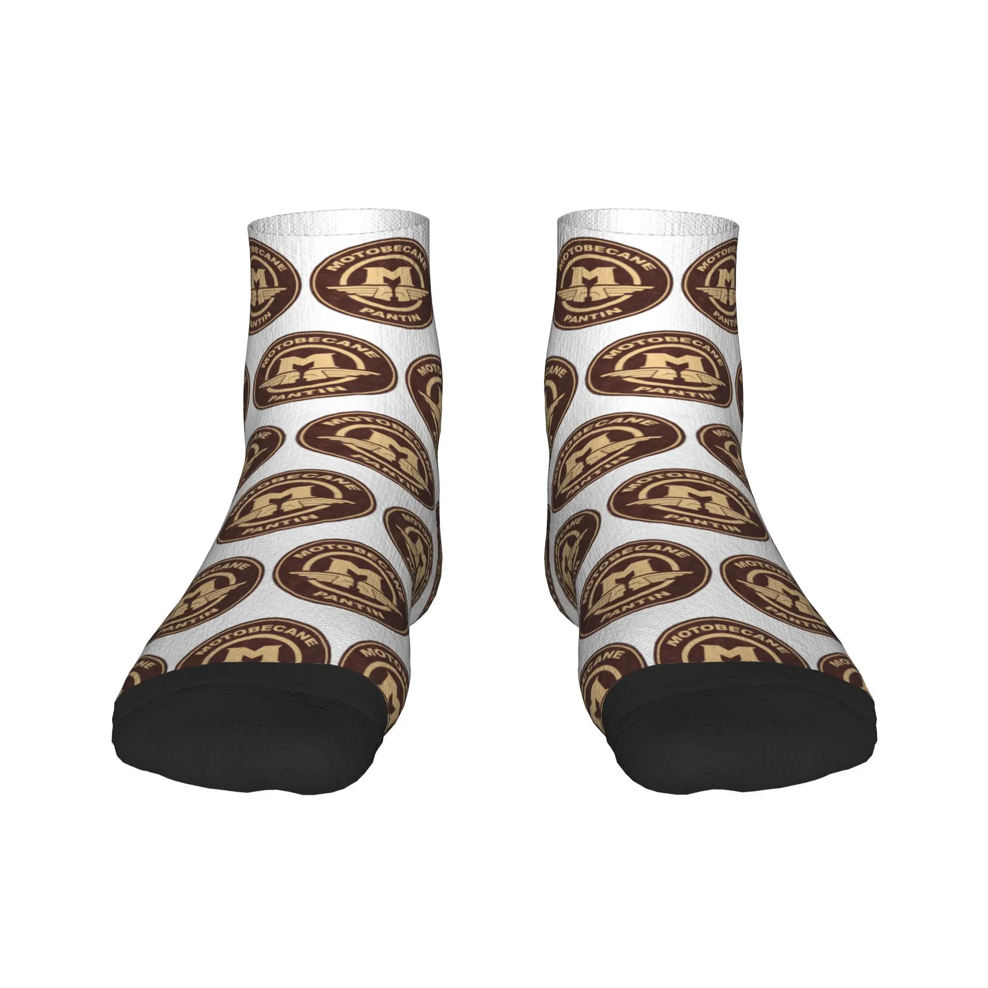 

Винтажные мотоциклетные носки Motobecane, супер мягкие чулки в стиле Харадзюку, всесезонные носки, аксессуары для подарков унисекс