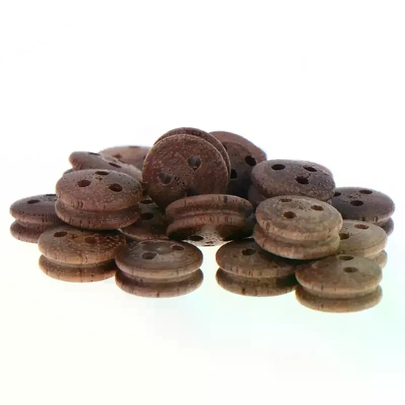 /GJ/20Pcs/bag Ancient Sailboat Model Accessories Black Walnut Deadeye Model Ship Pulley For DIY Ship Model Making Tools Supplies