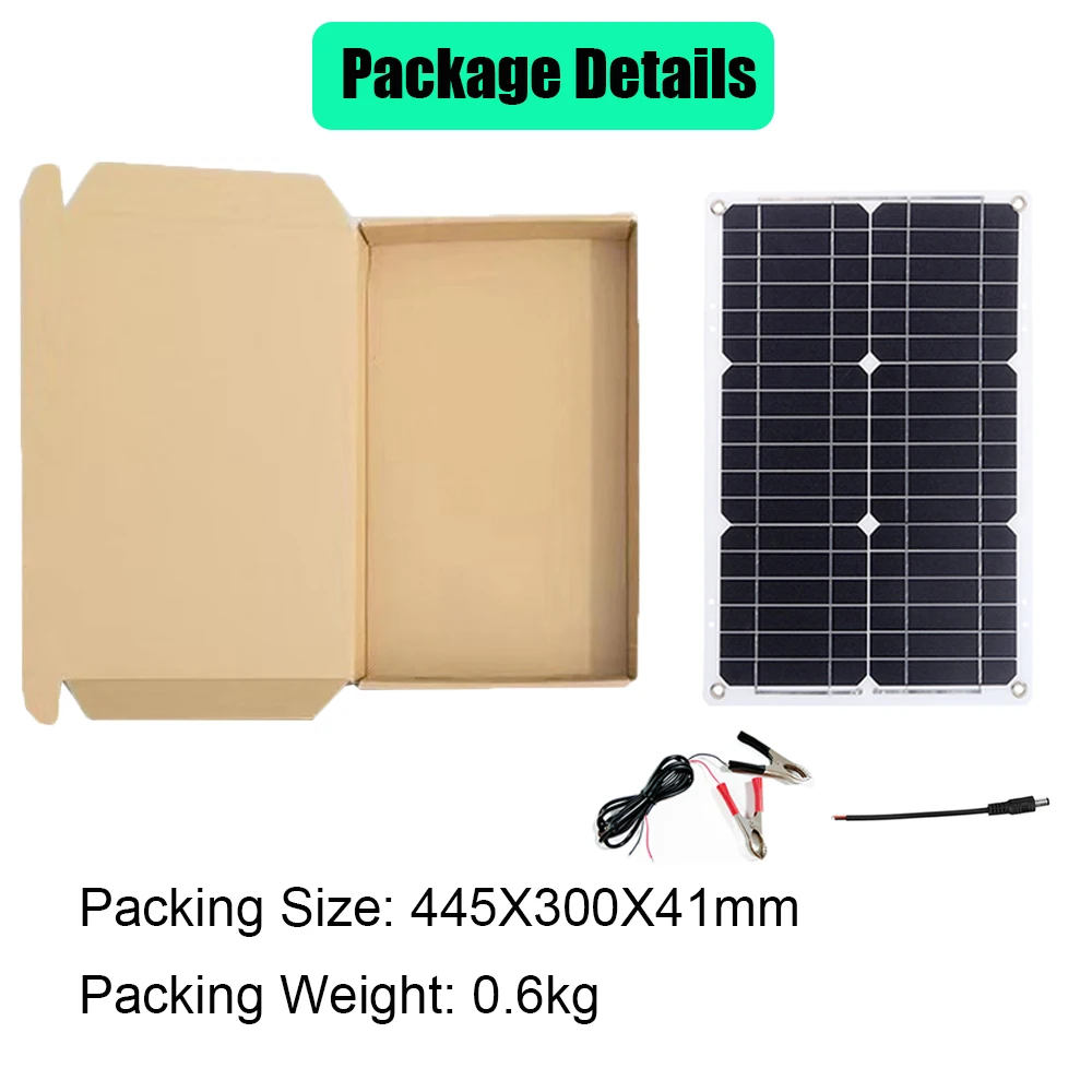 Imagem -06 - Painel Solar de Acampamento ao ar Livre Portátil Carregamento Inteligente e Descarregamento Bateria Aplicável 12v 300w 18v