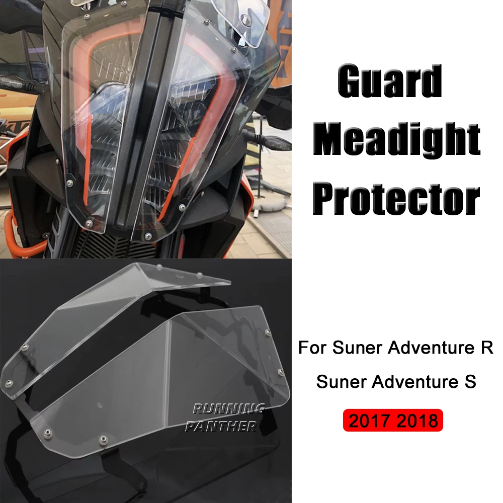 

Transparent Headlight Guard Headlight Protector Motorcycle Accessories for 1290 Super Adventure R 1290 Super Adventure S