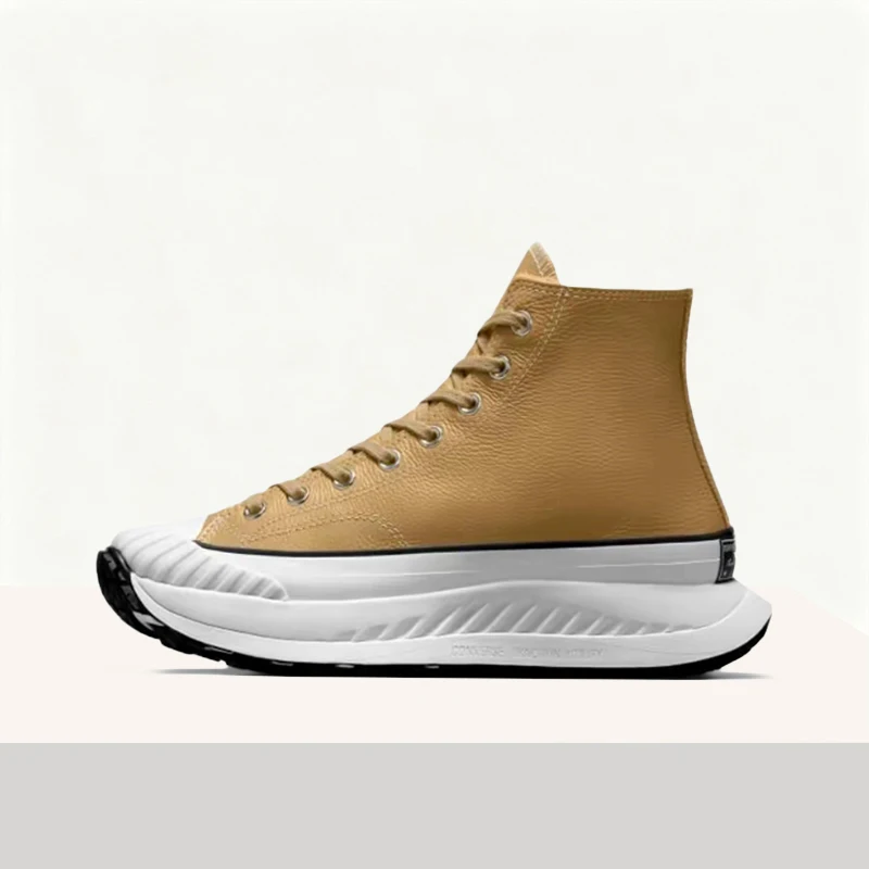 Converse Chuck 70 AT-CX Unisex Yellow High-Top Casual Shoes – Comfortable Versatile Durable Sole & Everyday Style A05610C