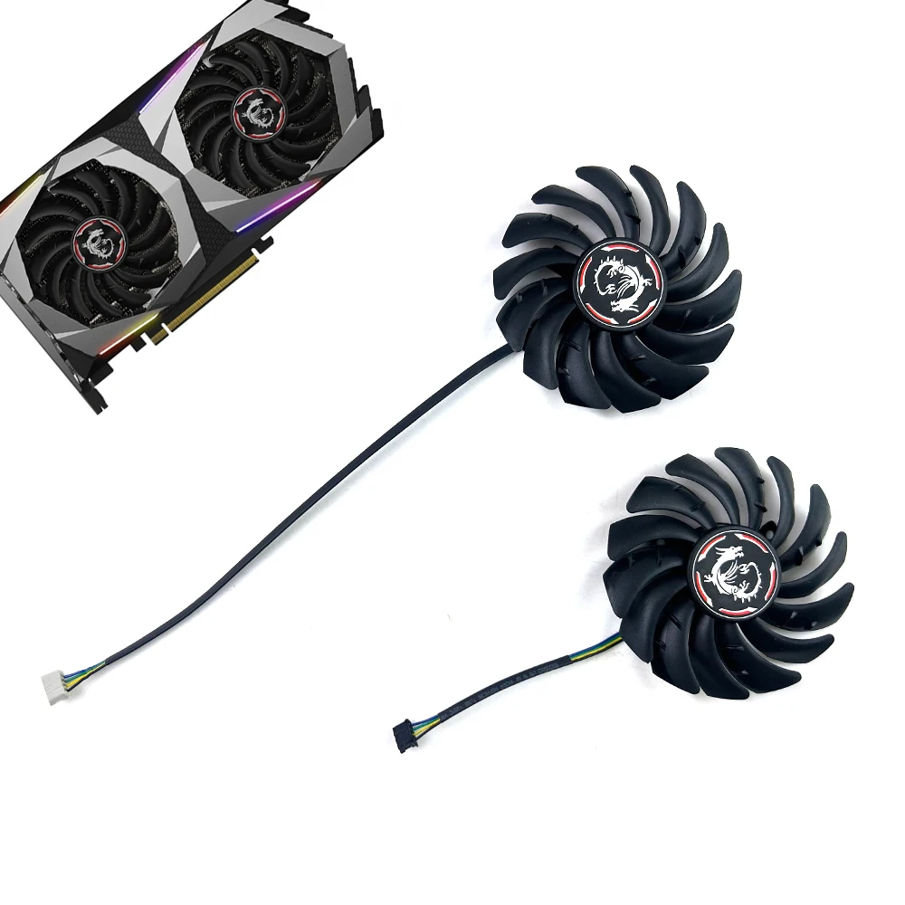 

NEW Cooling Fan 87mm 4pin PLD09210S12HH RTX2060 GAMING Z For MSI GeForce RTX 2060 GAMING Z video card fans