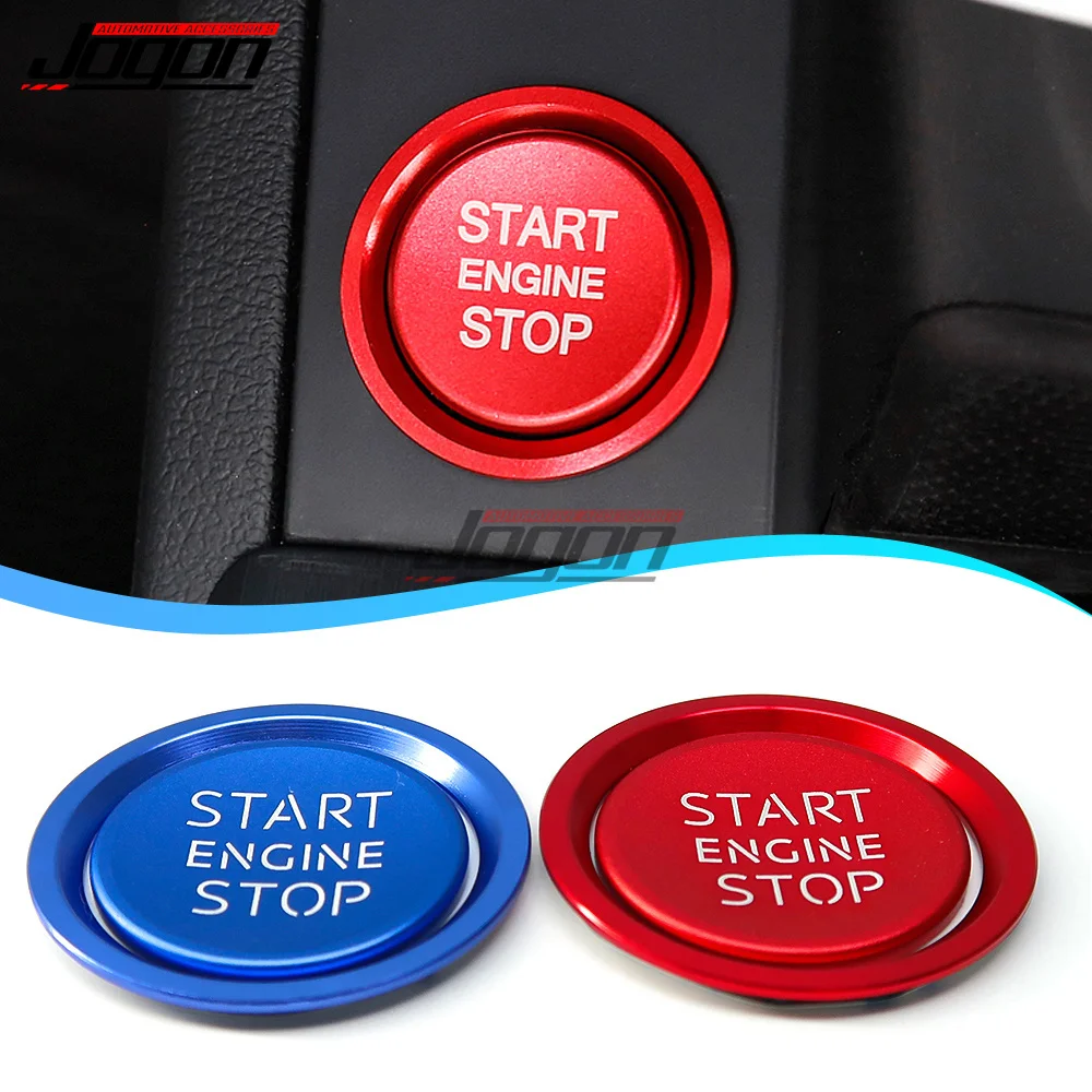 For Audi a4 b8 b9 a5 a6 4f a7 c7 q3 q5 s3 Accessories Car Ignition Engine Push Start Stop Button Switch Cover Sticker Interior