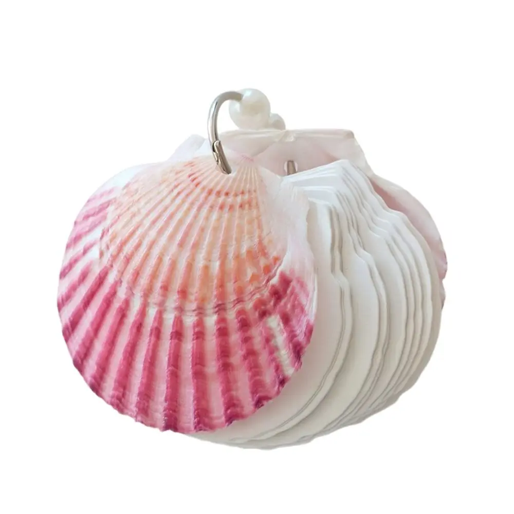 Durable Natural Seashell Seashell Notebook Blank Inner Pages Portable Design Memo Pad Loose-leaf Notepad Students