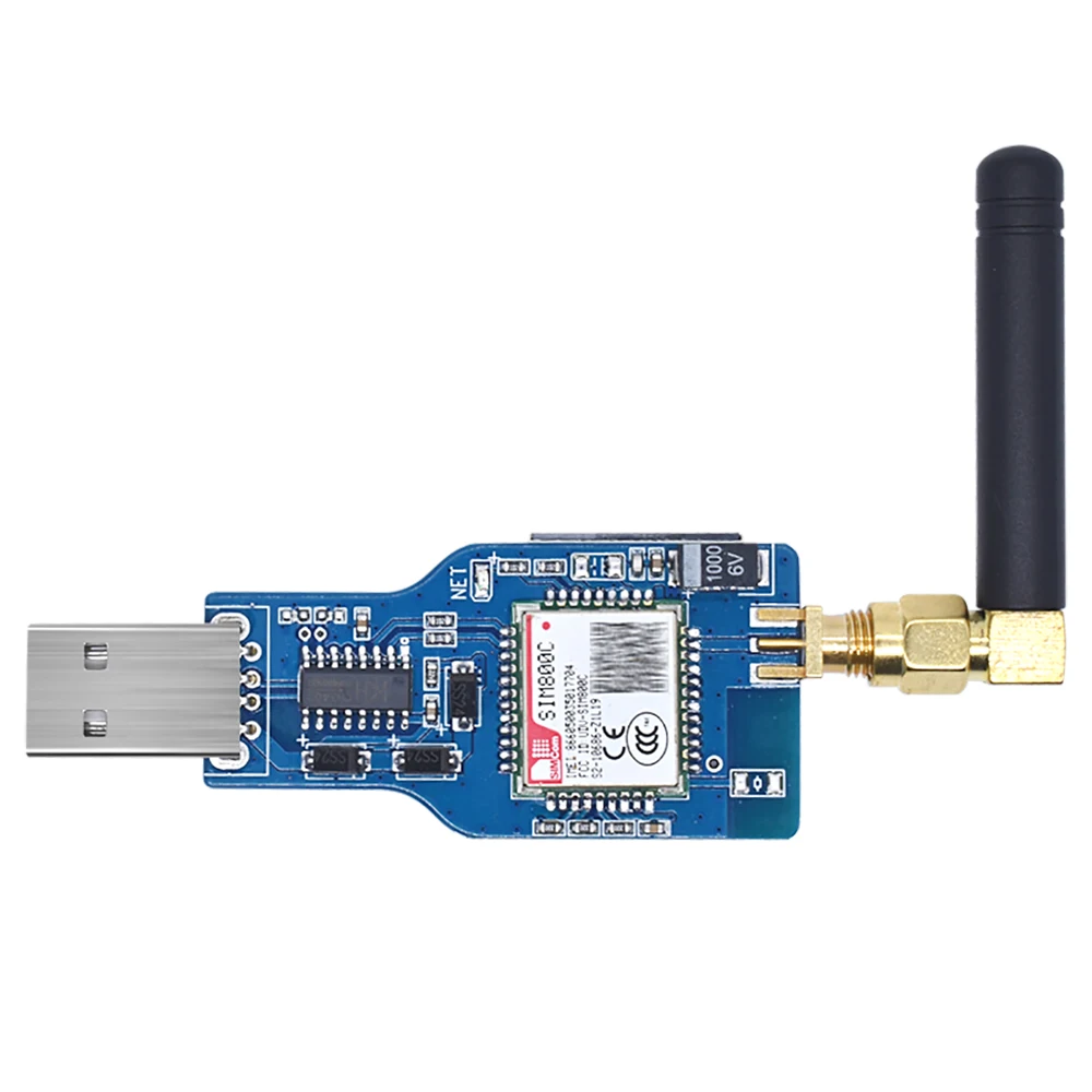 GSM GPRS SIM800C SIM800 Module USB to GSM Module Quad-band For Wireless Bluetooth Module SMS Messaging With Antenna