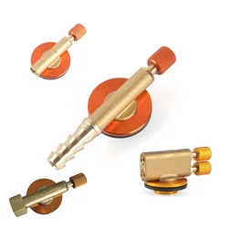Connecteur de gaz précieux pour camping en plein air, butane, adaptateur de gaz précieux avec assujetde fermeture