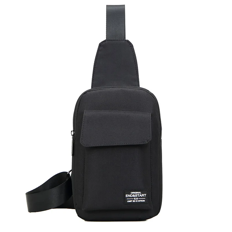 

Japanese Men's Chest Bag Fashion Small Canvas Shoulder Crossbody Bags for Man Cloth Sling Sport Cross Phone Male Handbag