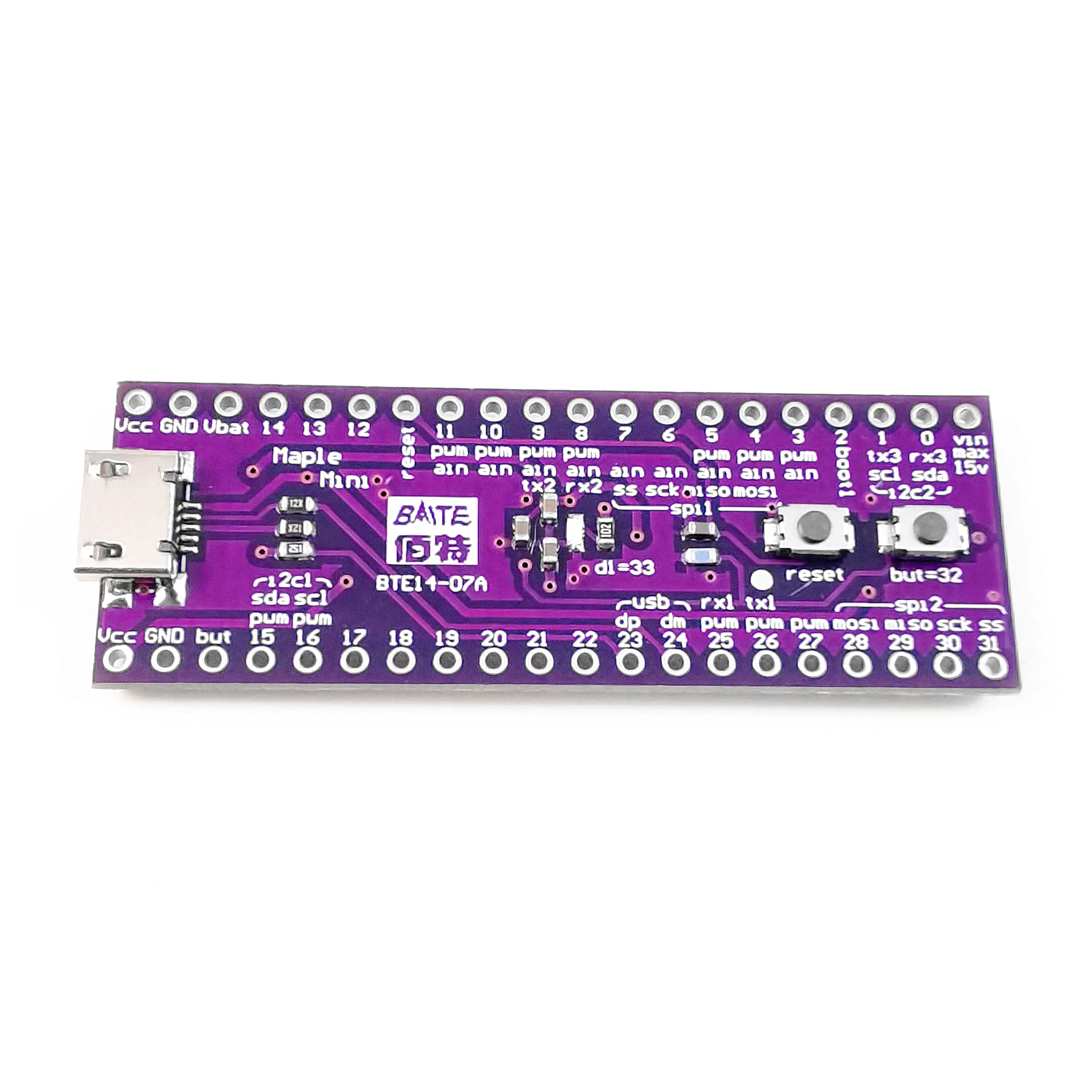 Maple Mini  APM32F103CBT6 Replaces STM32F103CBT6 Perfect Compatibility Good Quality 100% Test