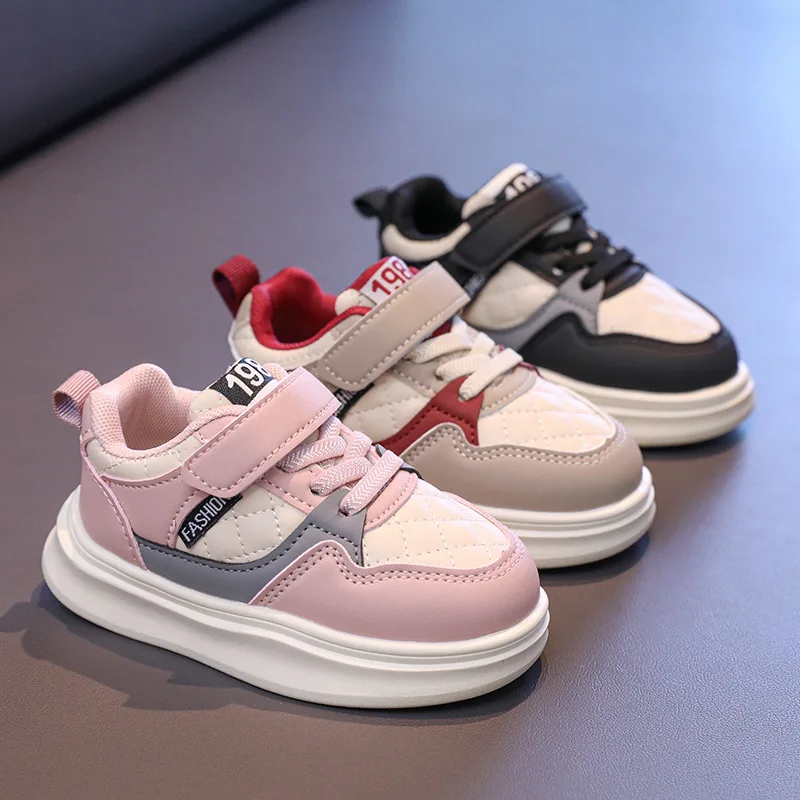 Children's 2025 Spring New Girl's Korean Edition Fashionable Western Style Sports Shoes Versatile Children's Casual Shoes