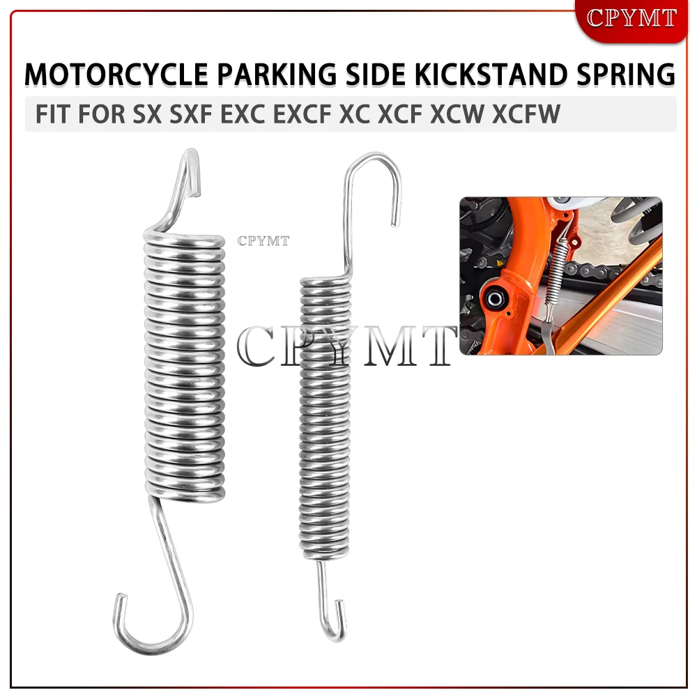 

Motorcycle Kickstand Side Stand Springs Kit fit For EXC EXCF XC XCF XCW XCFW 125 200 250 300 350 450 500 530 2008-2006
